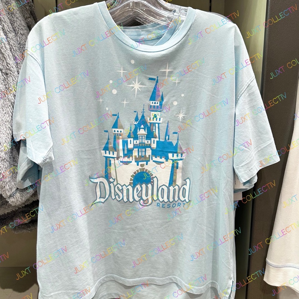 NWT Disney Parks 2025 Disneyland Sleeping Beauty Castle Graphic T-Shirt